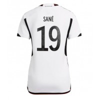 Billiga Tyskland Leroy Sane #19 Hemma fotbollskläder Dam VM 2022 Kortärmad